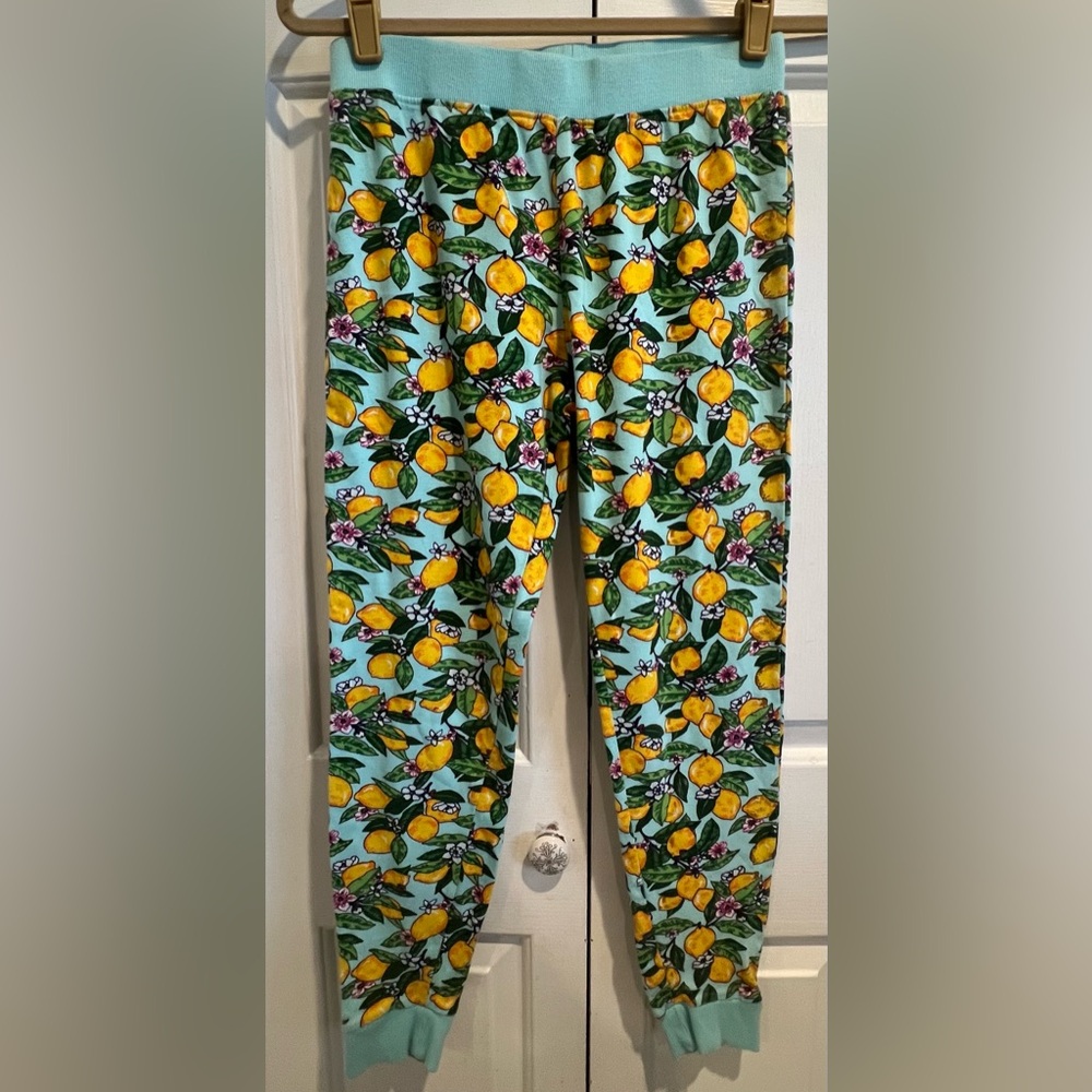 Vera Bradley 🍋 Lemon Print Pajama Pants, 100% Cotton